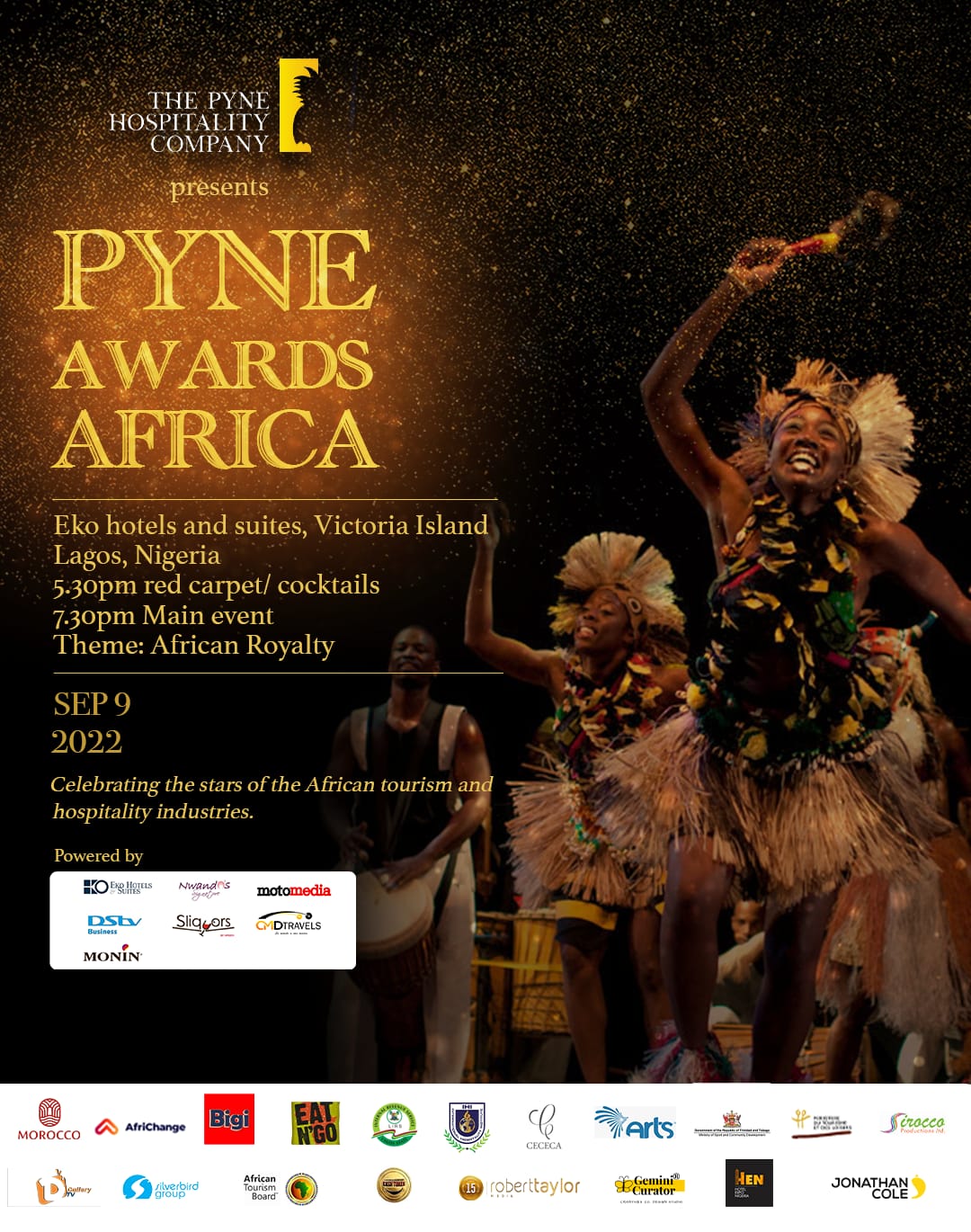 The Pyne Awards Africa to Mark 5th Anniversary as it Awards Tourism and